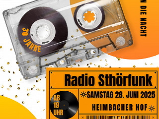 Jubelparty zu 30 Jahre StHörfunk